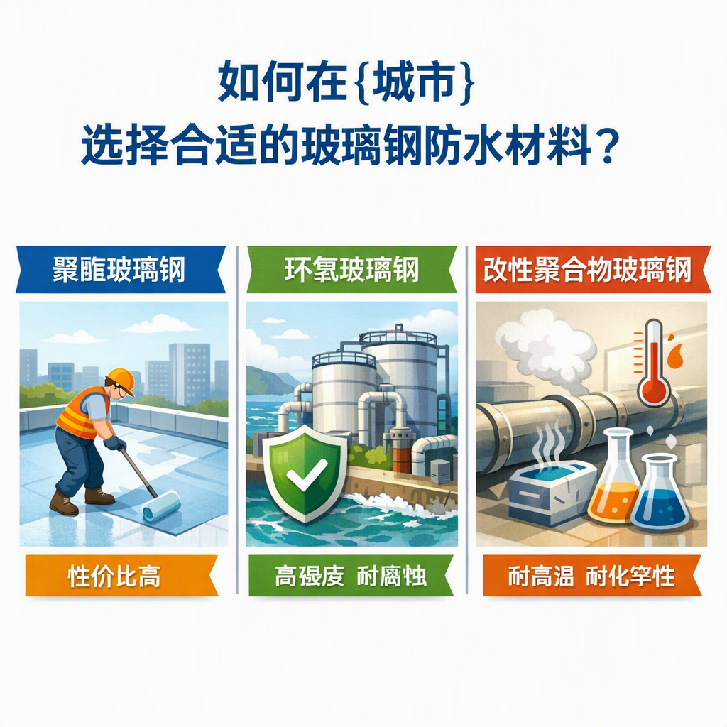 如何在定西选择合适的玻璃钢防水材料?