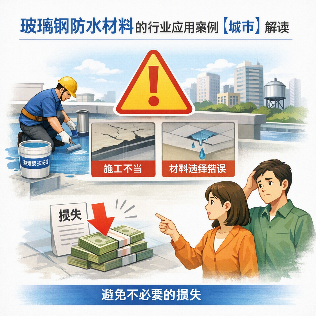玻璃钢防水材料的行业应用案例,定西解读