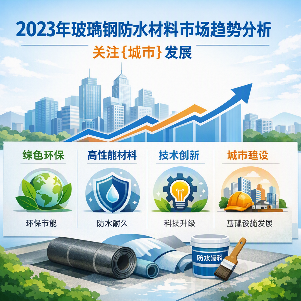2023年玻璃钢防水材料市场趋势分析,关注 定西 发展