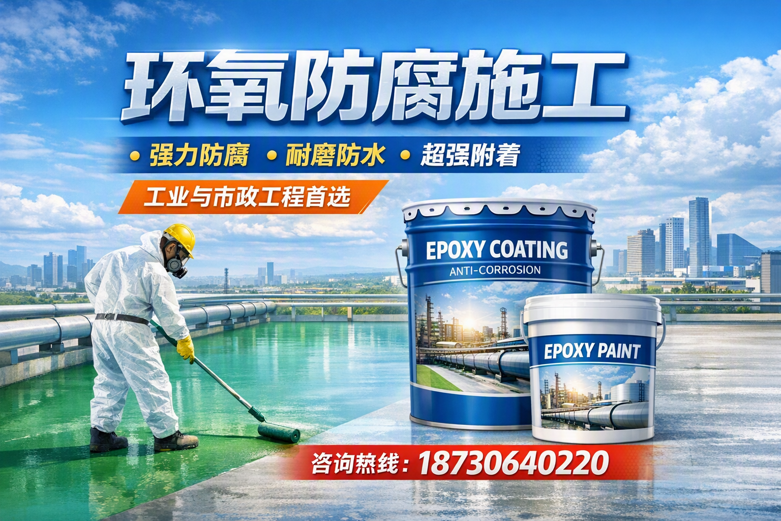 在 定西 进行环氧防腐施工的注意事项