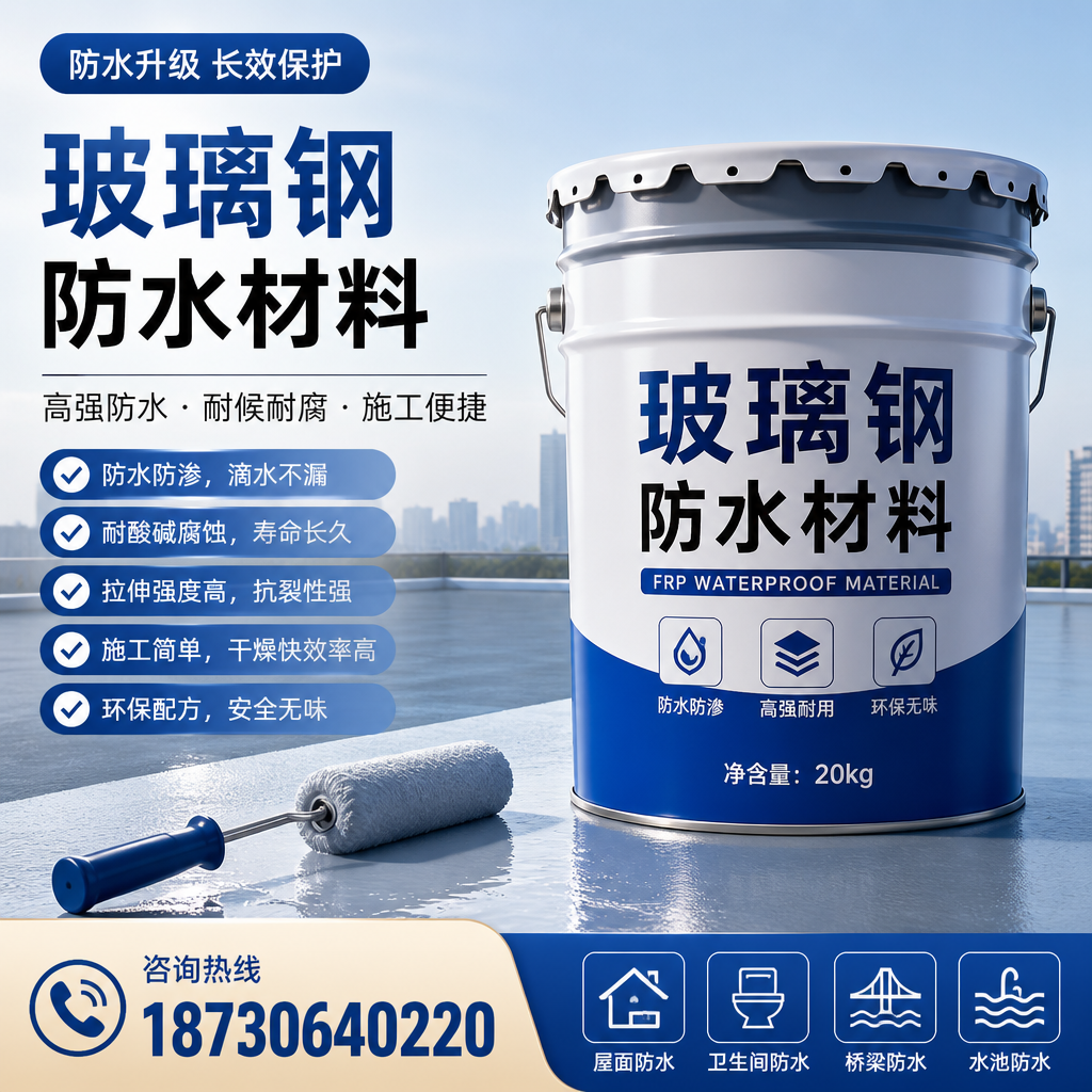 专家解析:玻璃钢防水材料的市场前景分析在 定西