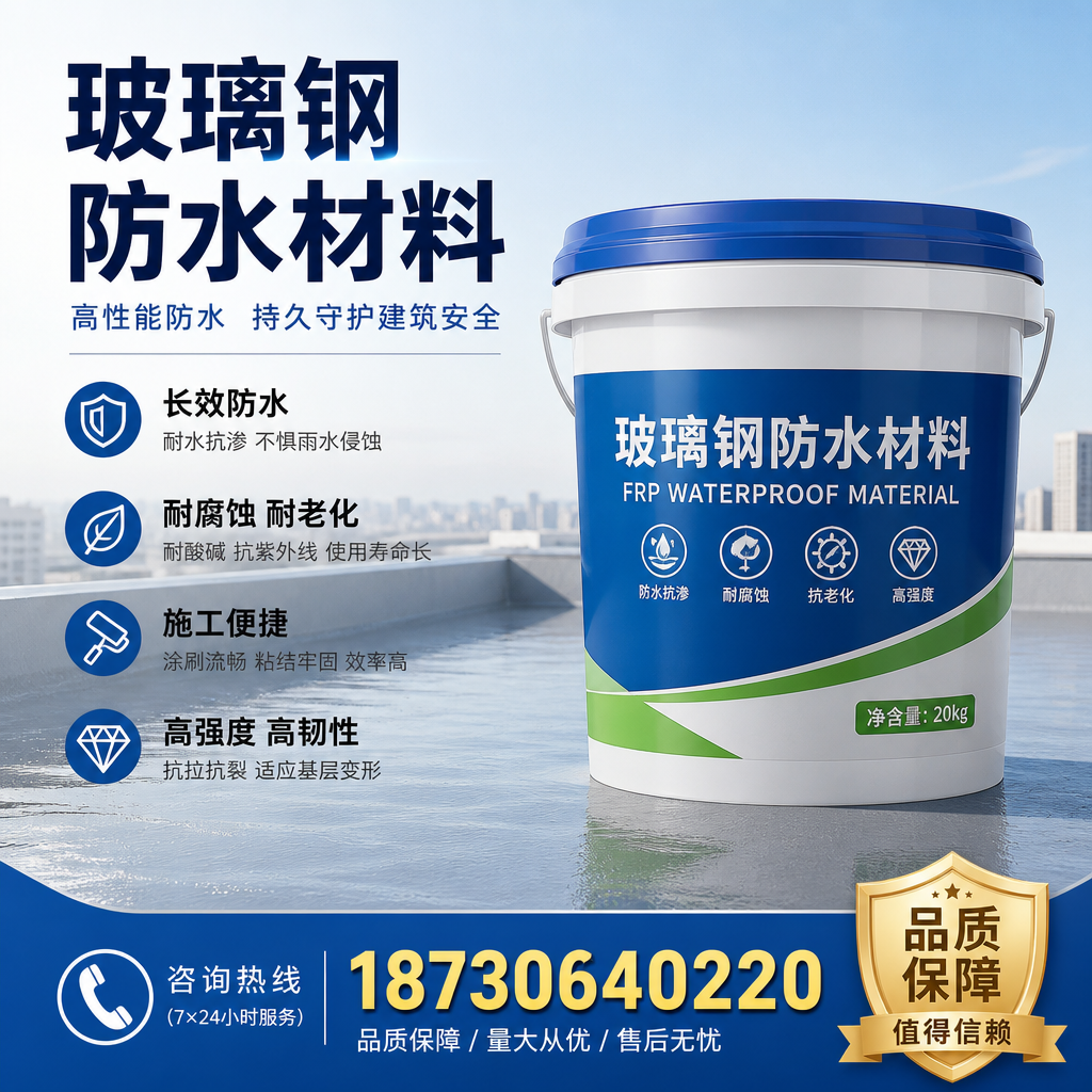 专家解析:玻璃钢防水材料的市场前景分析在 定西