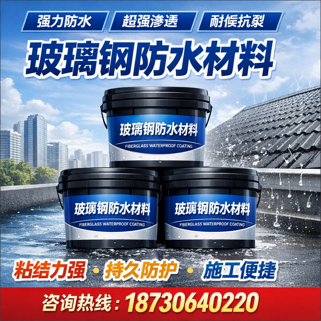 了解玻璃钢防水材料的市场趋势，定西 企业不可不知