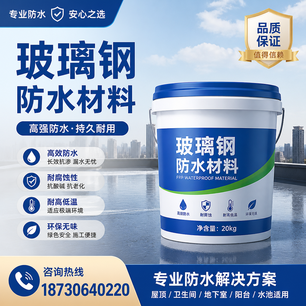 了解玻璃钢防水材料的市场趋势,定西 企业不可不知