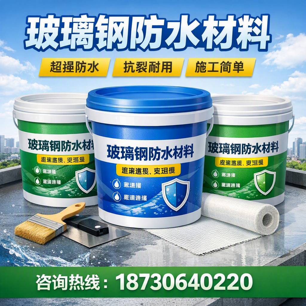了解玻璃钢防水材料的市场趋势,定西 企业不可不知